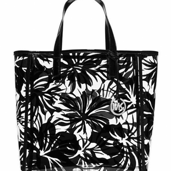 Michael Kors Handbags - Michael Kors Clear Floral Tote